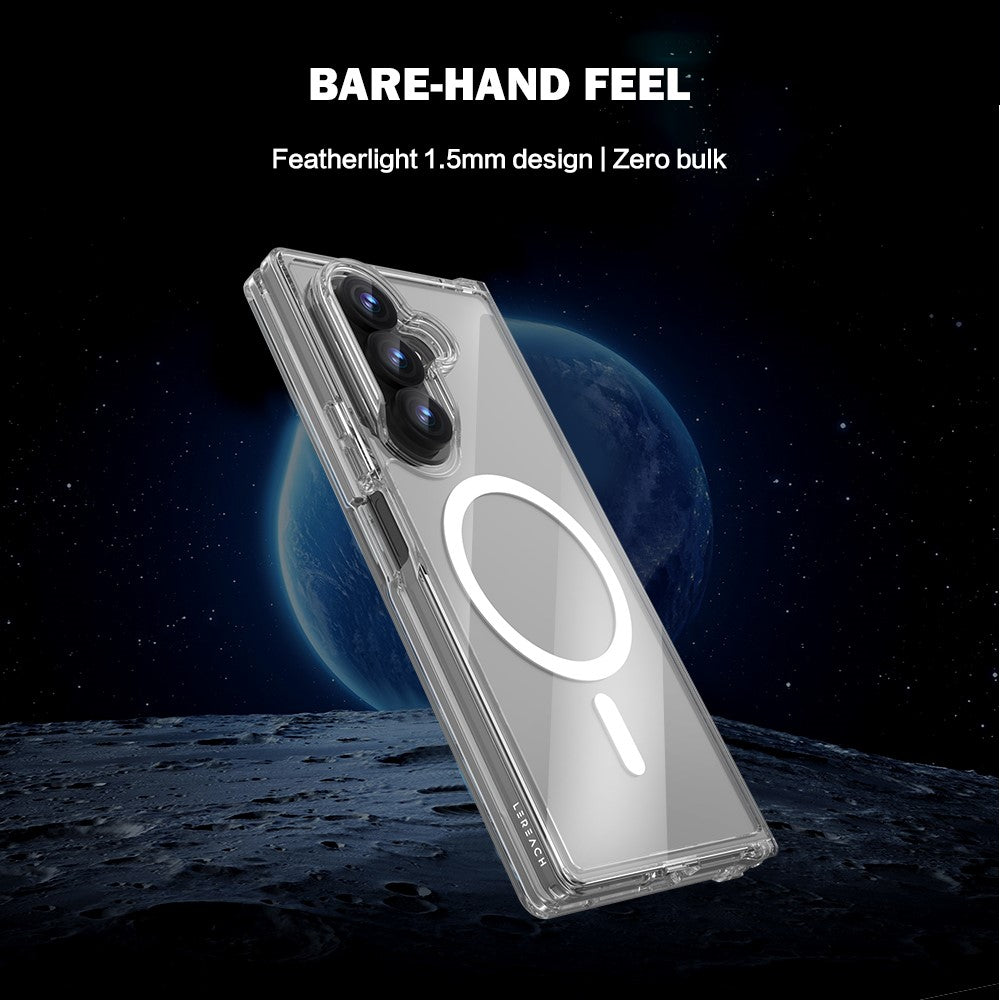 LEREACH TOC Series for Samsung Galaxy Z Fold8 Ultra Magnetic Case TPU + Acrylic Phone Cover