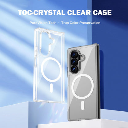 LEREACH TOC Series for Samsung Galaxy Z Fold8 Ultra Magnetic Case TPU + Acrylic Phone Cover