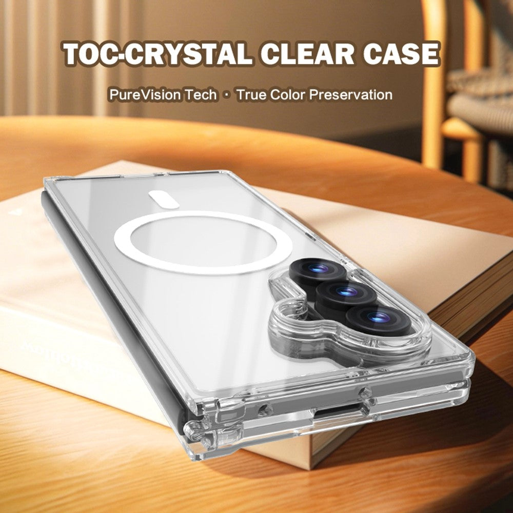 LEREACH TOC Series for Samsung Galaxy Z Fold8 Ultra Magnetic Case TPU + Acrylic Phone Cover
