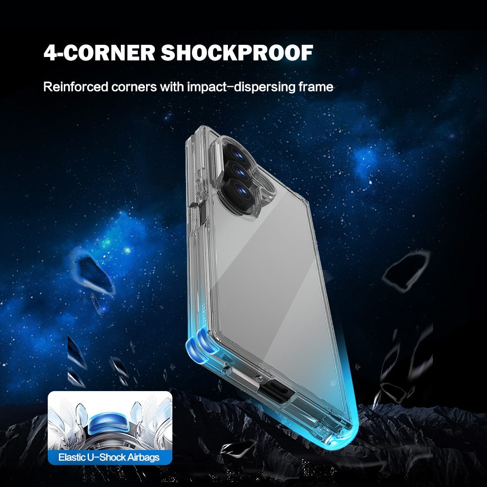 LEREACH TOC Series for Samsung Galaxy Z Fold8 Ultra Case TPU + Acrylic Phone Cover