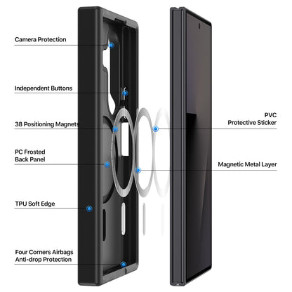 DUX DUCIS for Samsung Galaxy Z Fold8 Ultra Magnetic Case  Yind Series PC+TPU Phone Cover