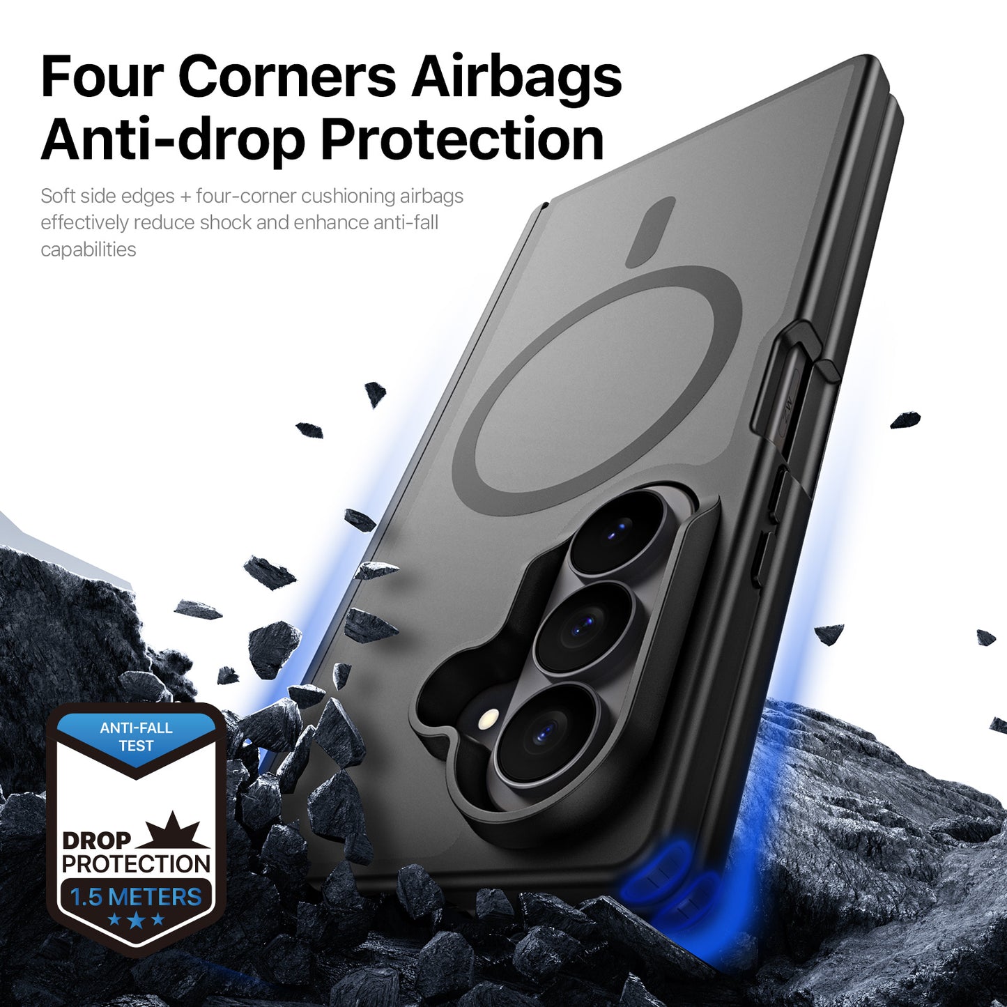 DUX DUCIS for Samsung Galaxy Z Fold8 Ultra Magnetic Case  Yind Series PC+TPU Phone Cover