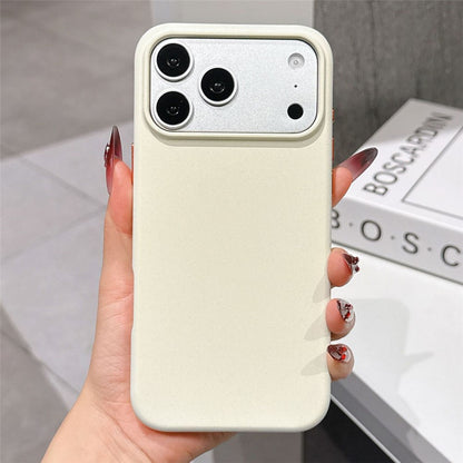For iPhone 17 Pro Magnetic Case Matte Texture Anti-fingerprint Shockproof PC + TPU Phone Cover