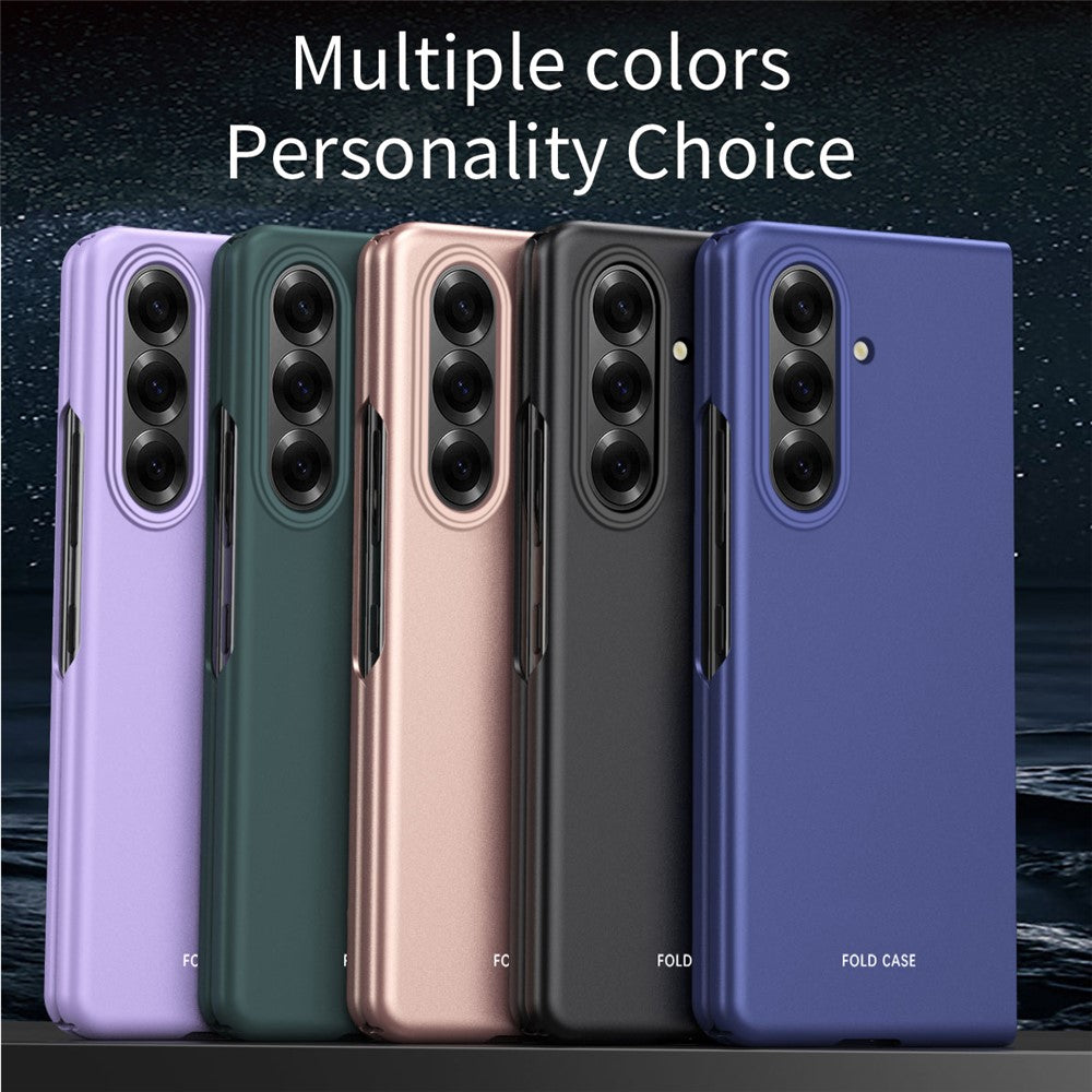 For Samsung Galaxy Z Fold8 Ultra Case Hard PC Electroplating Micro Frosted Protective Cover
