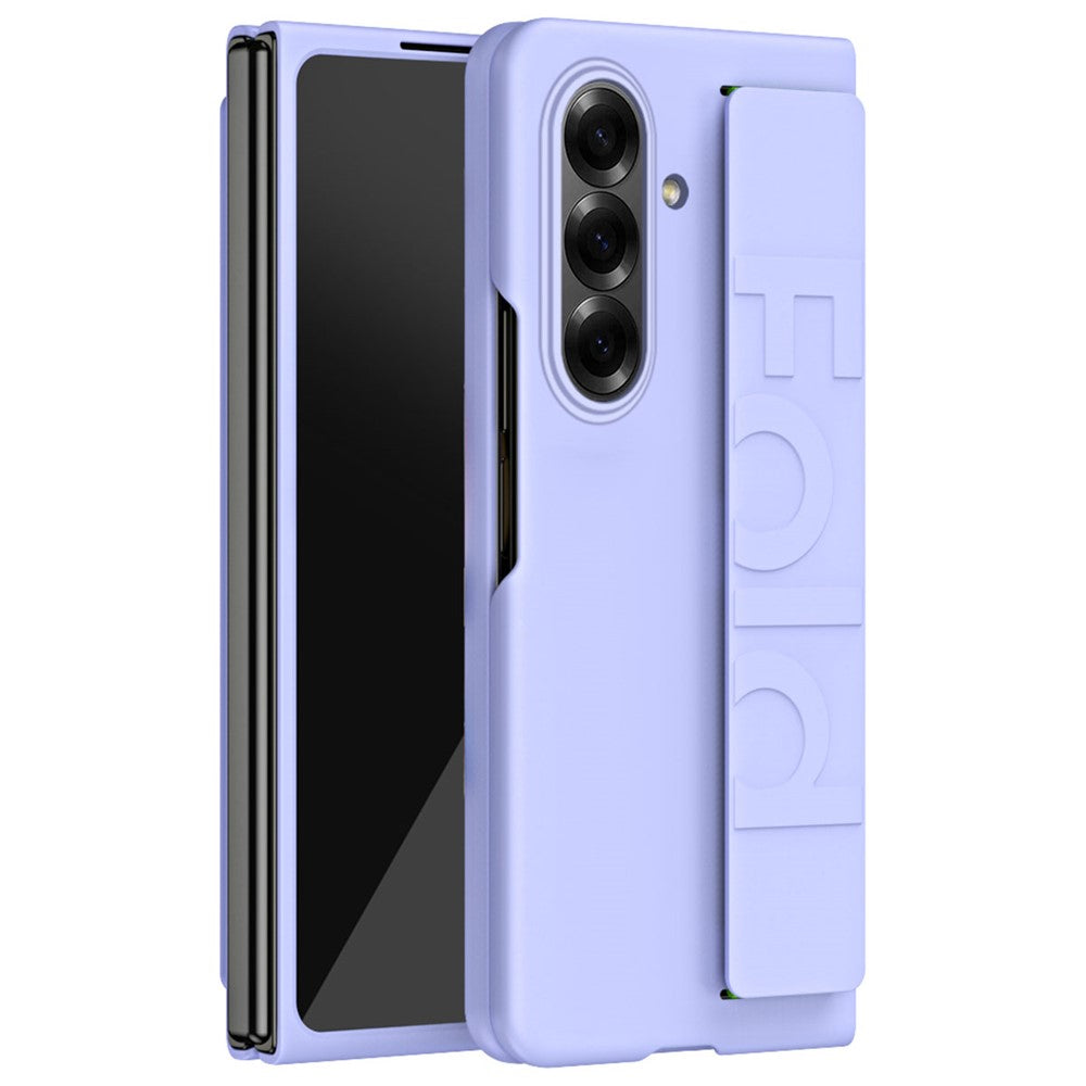 For Samsung Galaxy Z Fold8 Ultra 5G Case Wristband Rubberized Hard PC Phone Cover