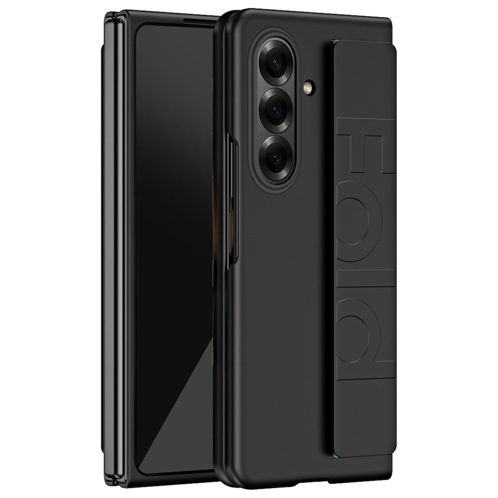 For Samsung Galaxy Z Fold8 Ultra 5G Case Wristband Rubberized Hard PC Phone Cover