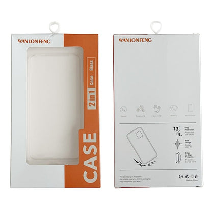 WANLONFENG for Samsung Galaxy S26+ XYP Series Case Lambskin Texture PC TPU Precise Cutouts Phone Cover with 2Pcs Tempered Glass Film