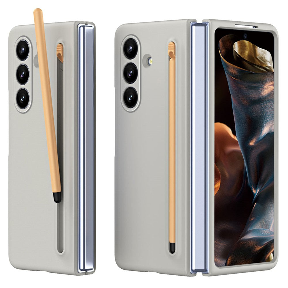 For Samsung Galaxy Z Fold8 Ultra Phone Case Hard PC Back Cover with Tempered Glass Film / Stylus