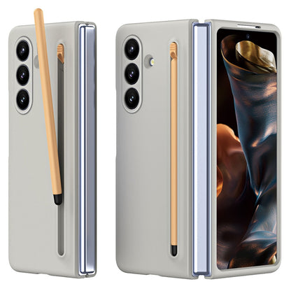 For Samsung Galaxy Z Fold8 Ultra Phone Case Hard PC Back Cover with Tempered Glass Film / Stylus