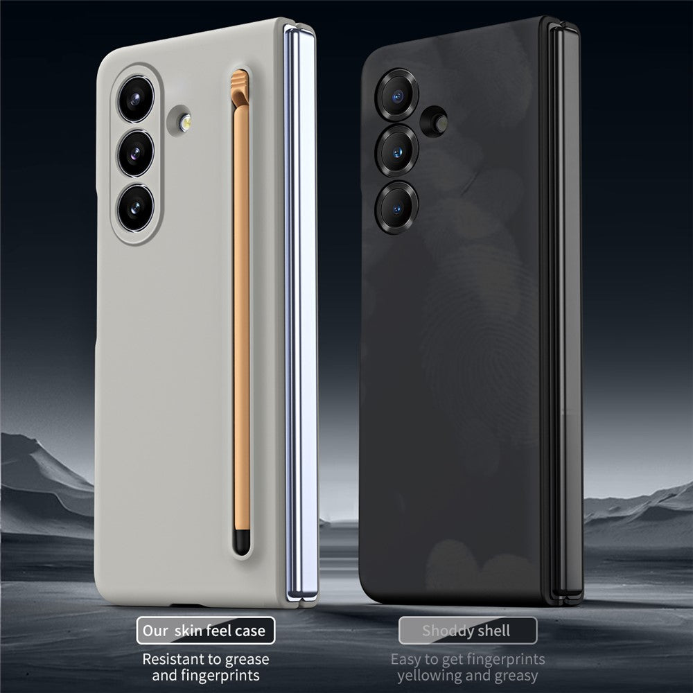 For Samsung Galaxy Z Fold8 Ultra Phone Case Hard PC Back Cover with Tempered Glass Film / Stylus