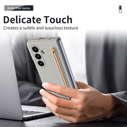 For Samsung Galaxy Z Fold8 Ultra Phone Case Hard PC Back Cover with Tempered Glass Film / Stylus