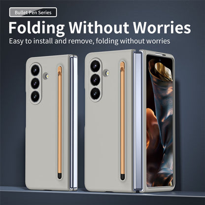 For Samsung Galaxy Z Fold8 Ultra Phone Case Hard PC Back Cover with Tempered Glass Film / Stylus