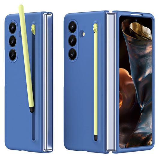For Samsung Galaxy Z Fold8 Ultra Phone Case Hard PC Back Cover with Tempered Glass Film / Stylus