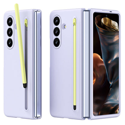 For Samsung Galaxy Z Fold8 Ultra Phone Case Hard PC Back Cover with Tempered Glass Film / Stylus