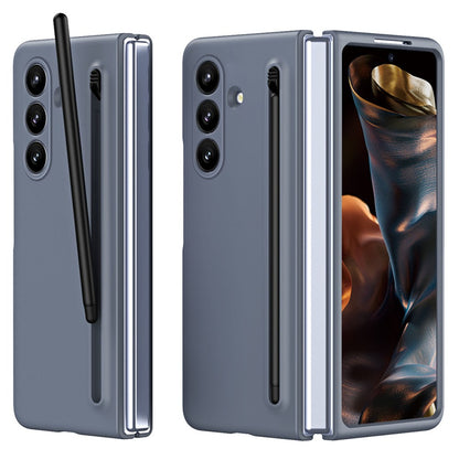 For Samsung Galaxy Z Fold8 Ultra Phone Case Hard PC Back Cover with Tempered Glass Film / Stylus
