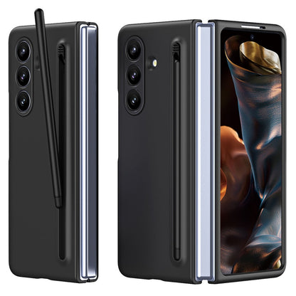 For Samsung Galaxy Z Fold8 Ultra Phone Case Hard PC Back Cover with Tempered Glass Film / Stylus