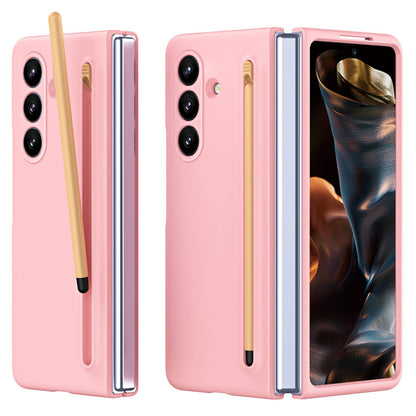 For Samsung Galaxy Z Fold8 Ultra Phone Case Hard PC Back Cover with Tempered Glass Film / Stylus