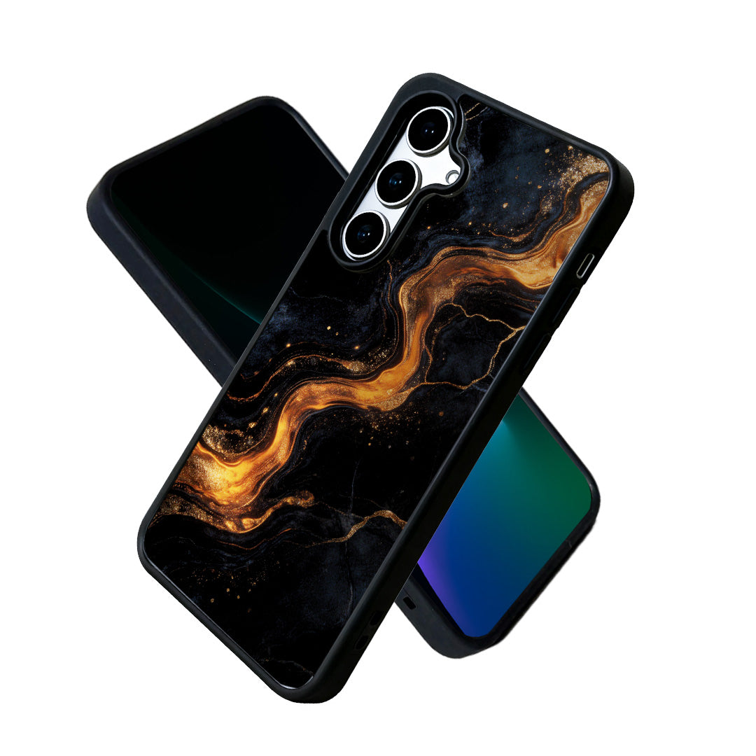EYCASE for Samsung Galaxy S26+ Magnetic Case Marble Pattern TPU + Acrylic Shockproof Phone Cover