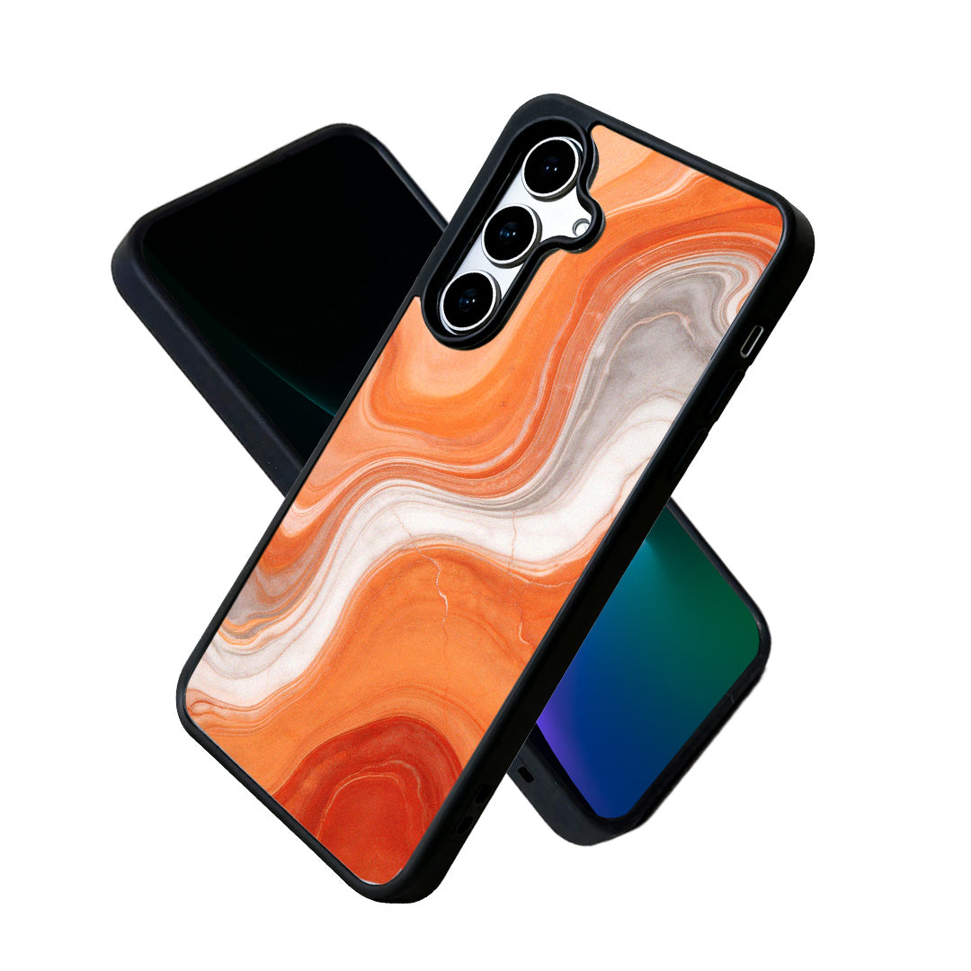 EYCASE for Samsung Galaxy S26+ Magnetic Case Marble Pattern TPU + Acrylic Shockproof Phone Cover