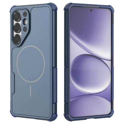 For Samsung Galaxy S26+ Magnetic Case Shockproof Airbag PC+TPU Phone Cover