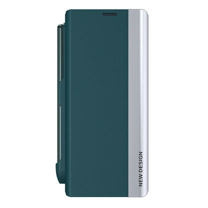 For Samsung Galaxy Z Fold8 Ultra Case Stand Leather Phone Cover with Pen Holder