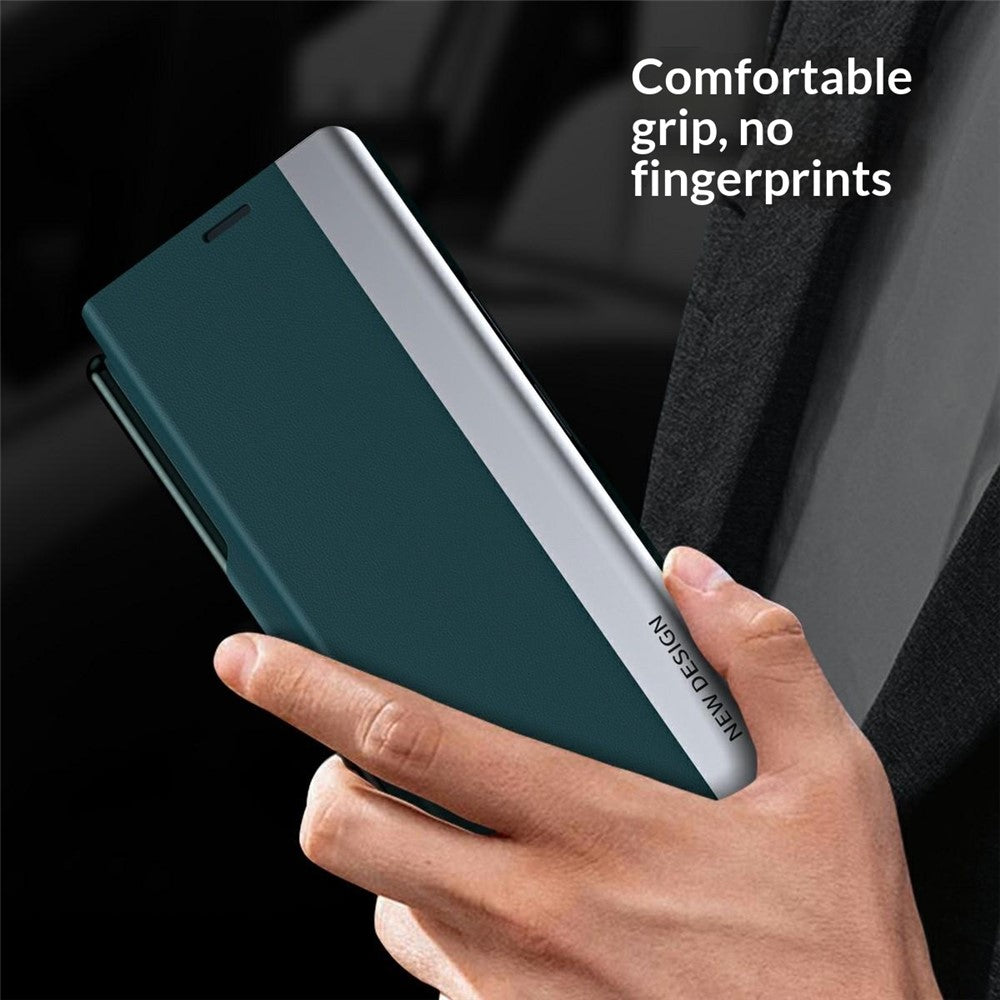 For Samsung Galaxy Z Fold8 Ultra Case Stand Leather Phone Cover with Pen Holder