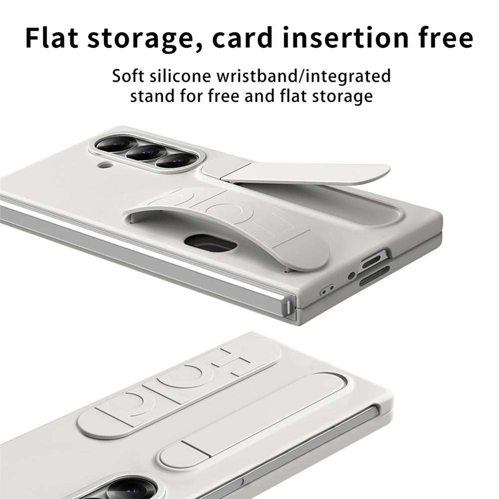 For Samsung Galaxy Z Fold8 Ultra Case Card Slot Kickstand Hinge Protection PC Shockproof Phone Cover
