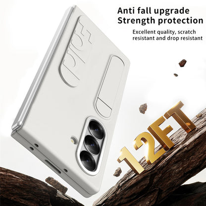 For Samsung Galaxy Z Fold8 Ultra Case Card Slot Kickstand Hinge Protection PC Shockproof Phone Cover