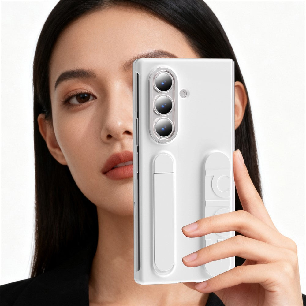 For Samsung Galaxy Z Fold8 Ultra Case Card Slot Kickstand Hinge Protection PC Shockproof Phone Cover