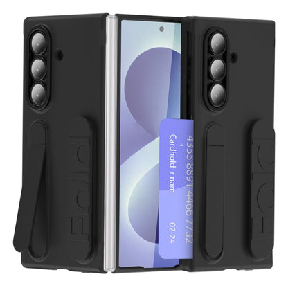 For Samsung Galaxy Z Fold8 Ultra Case Card Slot Kickstand Hinge Protection PC Shockproof Phone Cover
