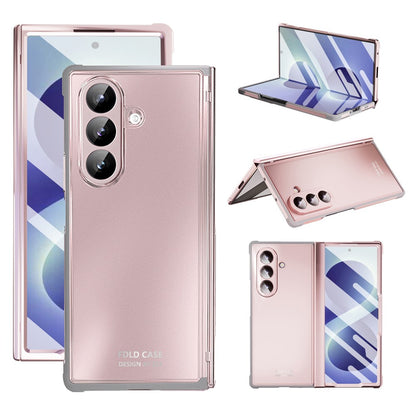 For Samsung Galaxy Z Fold8 Ultra Case Full Coverage PC + TPU Anti-drop Phone Cover with Tempered Glass Front Film