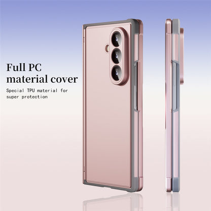 For Samsung Galaxy Z Fold8 Ultra Case Full Coverage PC + TPU Anti-drop Phone Cover with Tempered Glass Front Film