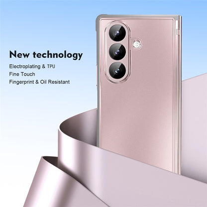 For Samsung Galaxy Z Fold8 Ultra Case Full Coverage PC + TPU Anti-drop Phone Cover with Tempered Glass Front Film