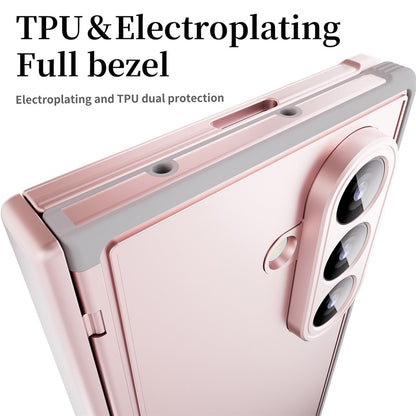 For Samsung Galaxy Z Fold8 Ultra Case Full Coverage PC + TPU Anti-drop Phone Cover with Tempered Glass Front Film
