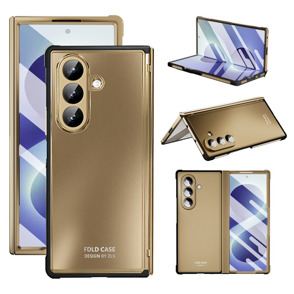 For Samsung Galaxy Z Fold8 Ultra Case Full Coverage PC + TPU Anti-drop Phone Cover with Tempered Glass Front Film