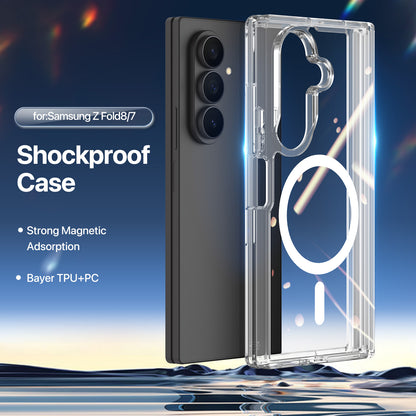 DUX DUCIS for Samsung Galaxy Z Fold8 Ultra Clin Series Back Cover PC + TPU Clear Phone Case