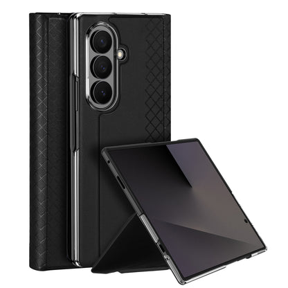DUX DUCIS for Samsung Galaxy Z Fold8 Ultra Case  Bril Series Leather+PC Phone Cover with Stand