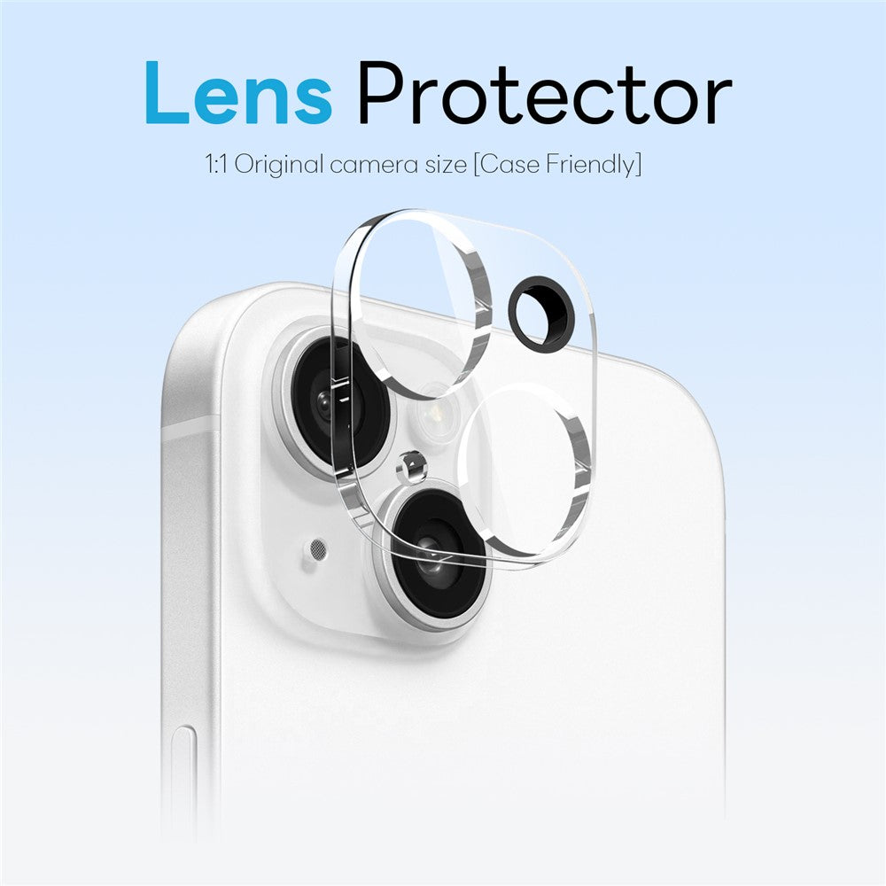 NORTHJO For iPhone 15 Case with Magnetic O-Ring Stand Compatible with MagSafe Translucent Matte Shockproof Phone Cover with Tempered Glass Film + Lens Film