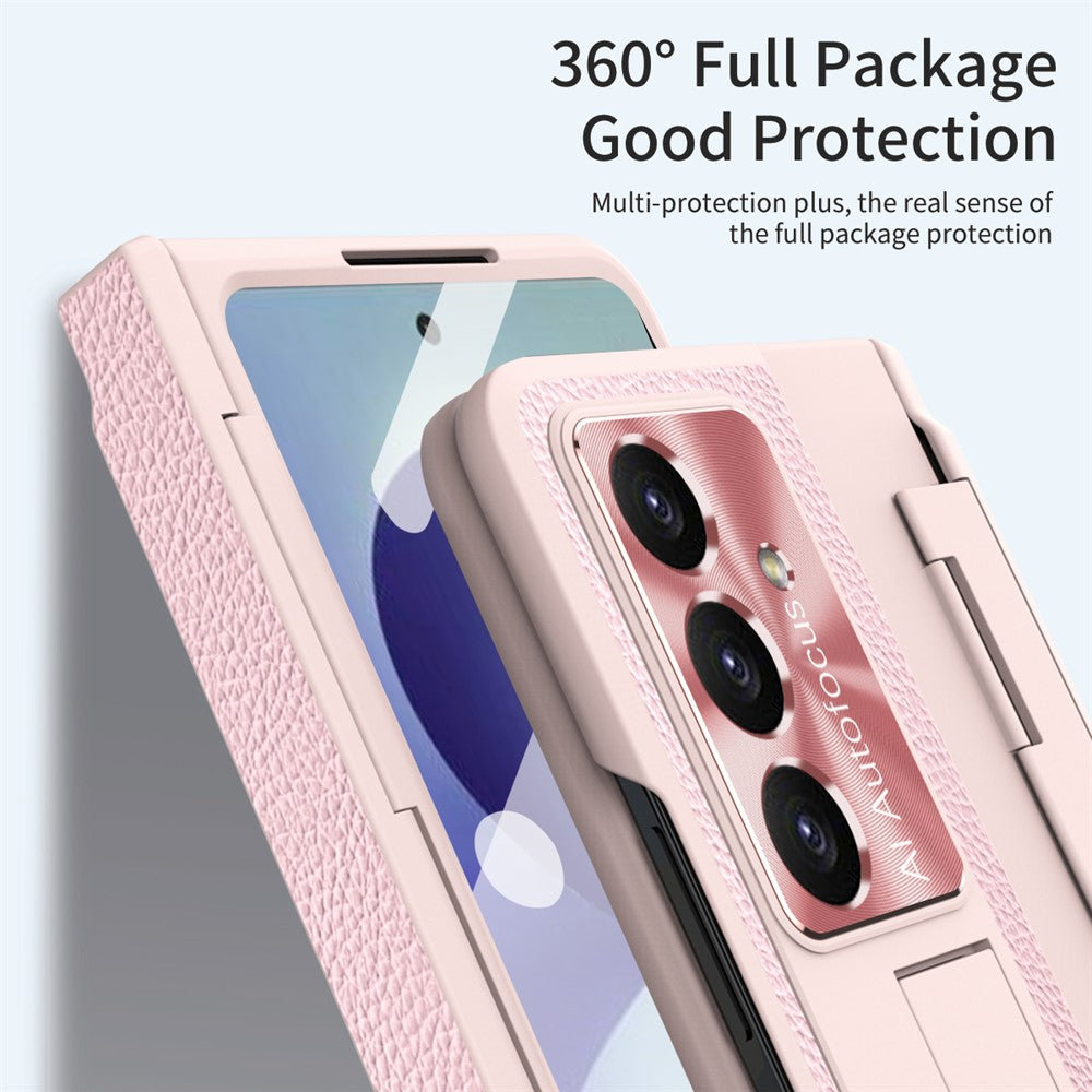 For Samsung Galaxy Z Fold8 Ultra Case Leather + PC Full Protective Phone Cover Cover with Screen Protector
