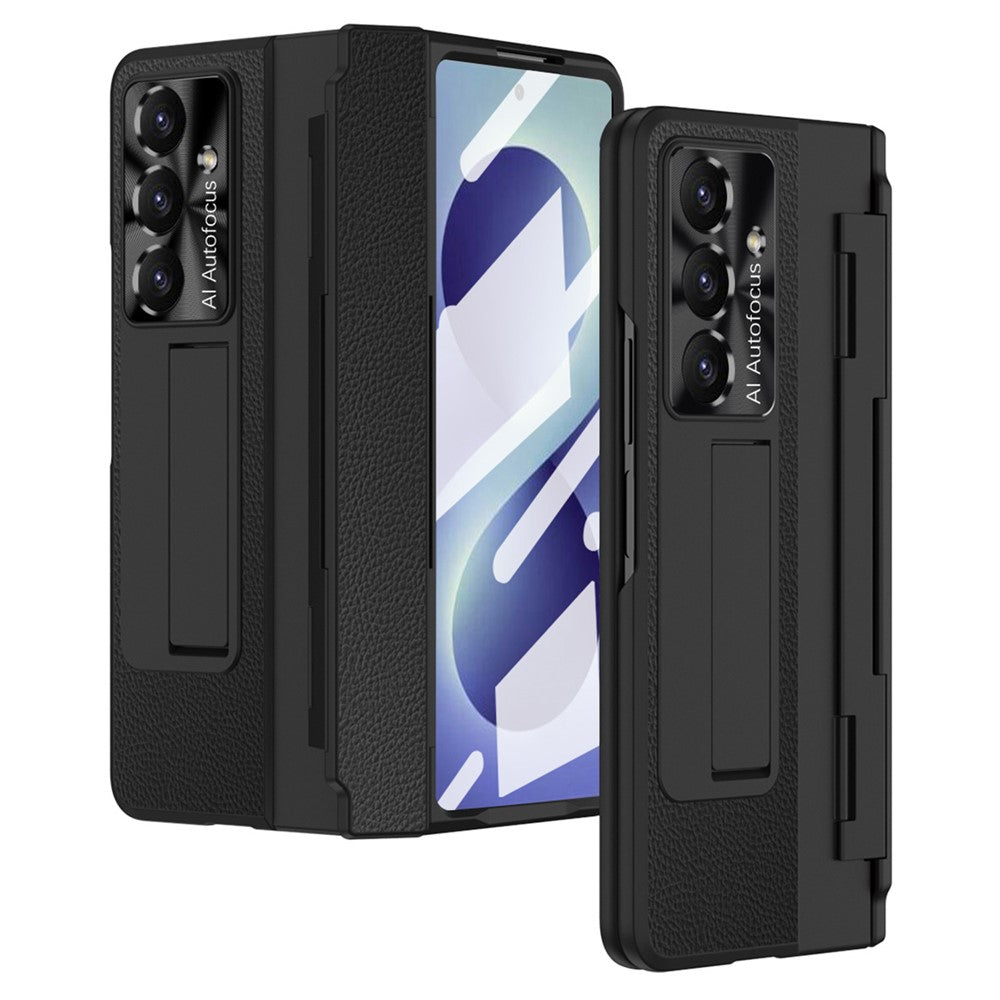 For Samsung Galaxy Z Fold8 Ultra Case Leather + PC Full Protective Phone Cover Cover with Screen Protector