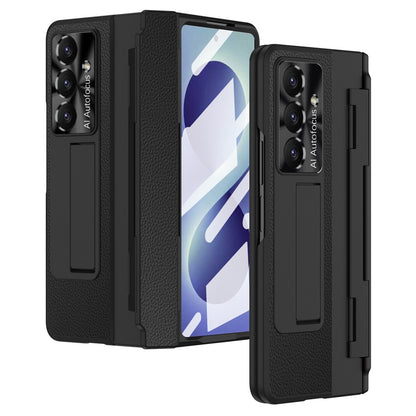 For Samsung Galaxy Z Fold8 Ultra Case Leather + PC Full Protective Phone Cover Cover with Screen Protector