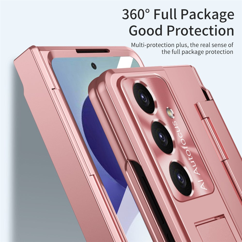 For Samsung Galaxy Z Fold8 Ultra Case Hinge Protection Hard PC Phone Cover with Screen Film