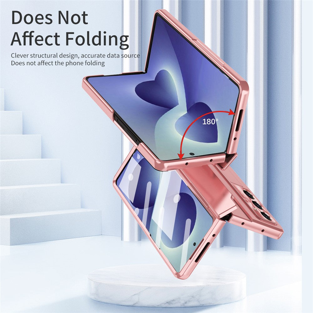 For Samsung Galaxy Z Fold8 Ultra Case Hinge Protection Hard PC Phone Cover with Screen Film