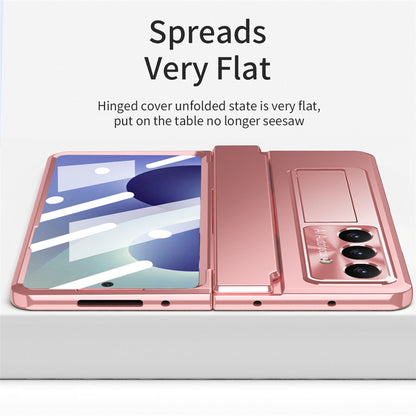 For Samsung Galaxy Z Fold8 Ultra Case Hinge Protection Hard PC Phone Cover with Screen Film