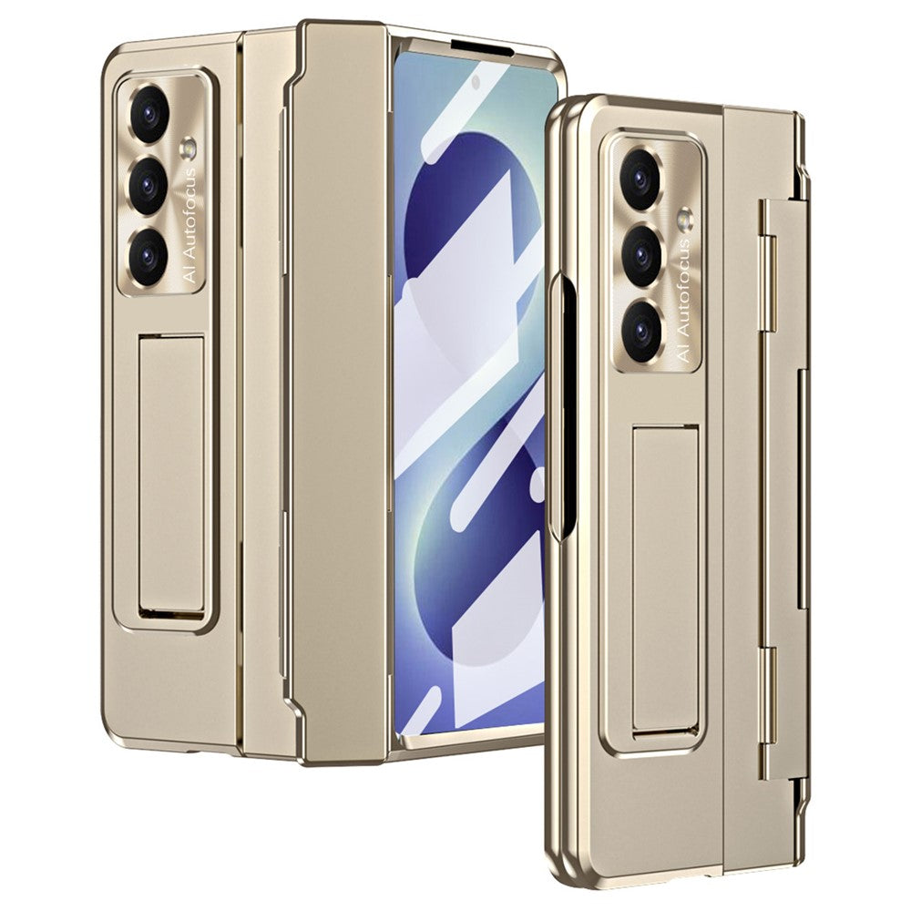 For Samsung Galaxy Z Fold8 Ultra Case Hinge Protection Hard PC Phone Cover with Screen Film