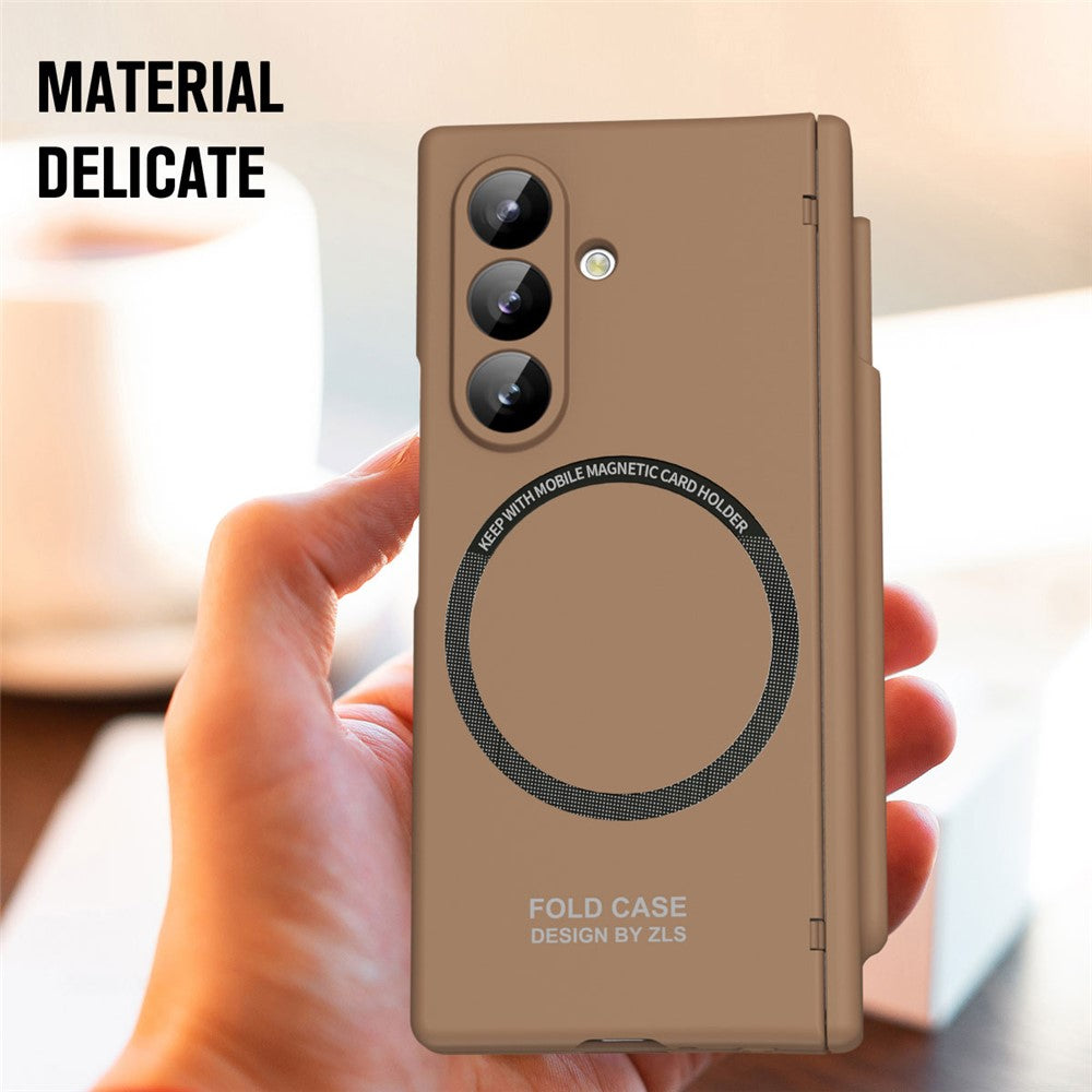 For Samsung Galaxy Z Fold8 Ultra Magnetic Case All-inclusive Shockproof Protective Cover with Tempered Glass Film / Stylus