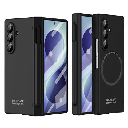 For Samsung Galaxy Z Fold8 Ultra Magnetic Case All-inclusive Shockproof Protective Cover with Tempered Glass Film / Stylus