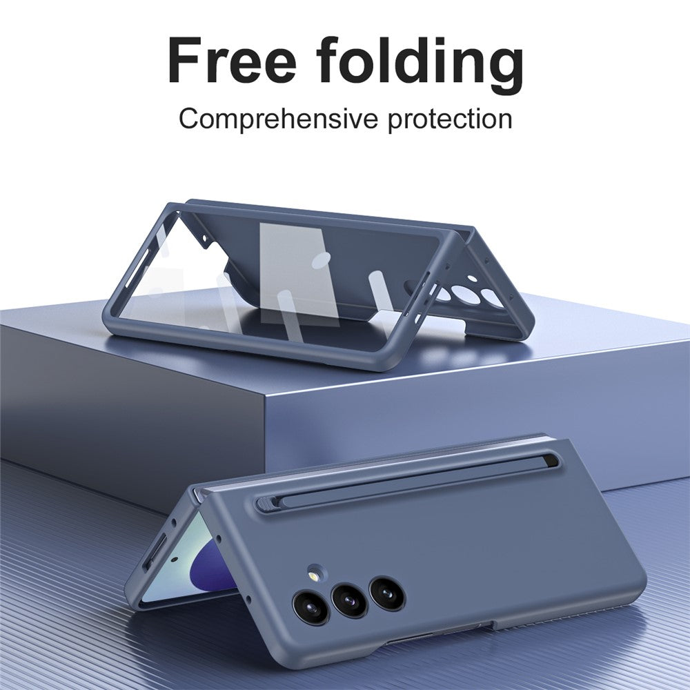 For Samsung Galaxy Z Fold8 Ultra Case PC Phone Cover with Stylus / Tempered Glass Film