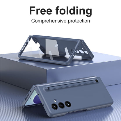 For Samsung Galaxy Z Fold8 Ultra Case PC Phone Cover with Stylus / Tempered Glass Film