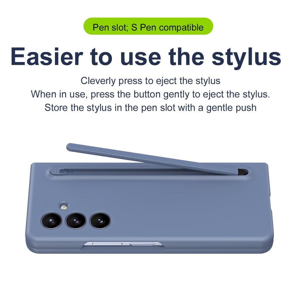 For Samsung Galaxy Z Fold8 Ultra Case PC Phone Cover with Stylus / Tempered Glass Film